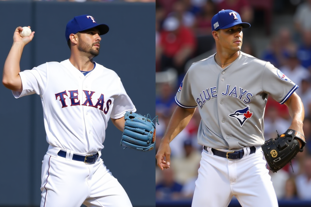 Texas rangers vs toronto blue jays match player stats​