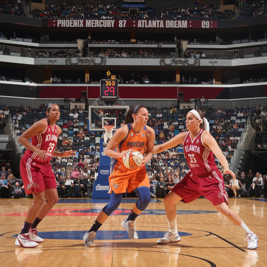 Phoenix mercury vs atlanta dream match player stats​